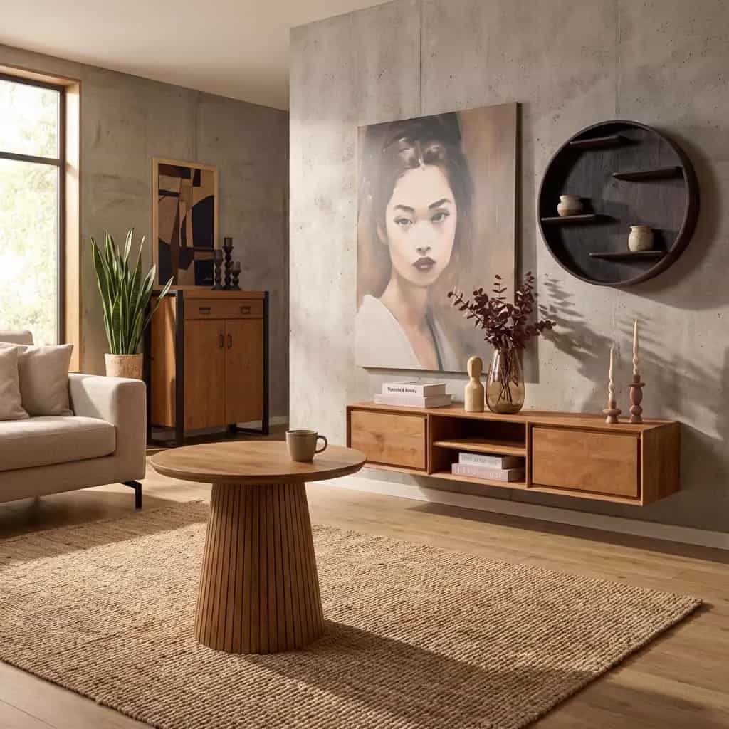 Salontafel | Solana | 50 cm | Naturel