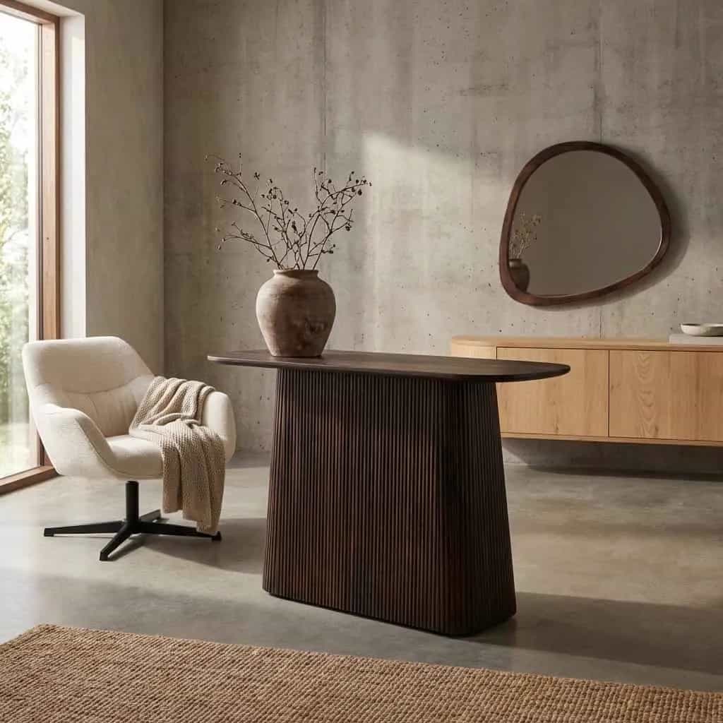 Sidetable Salvator Walnut 140cm