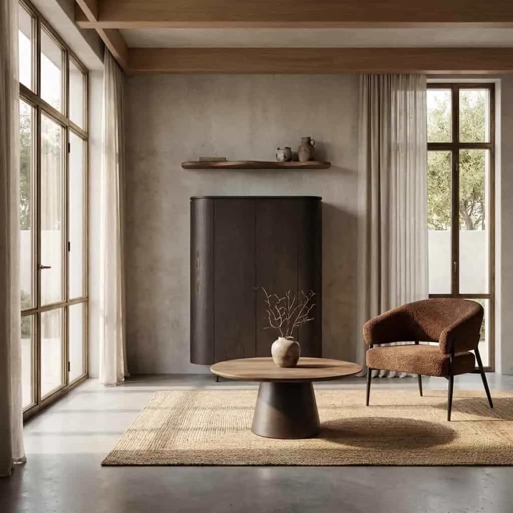 Wandkast Tobago Espresso 180cm