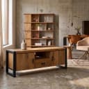 Tv meubel Britt | 150 cm | met deuren en lade - Starfurn