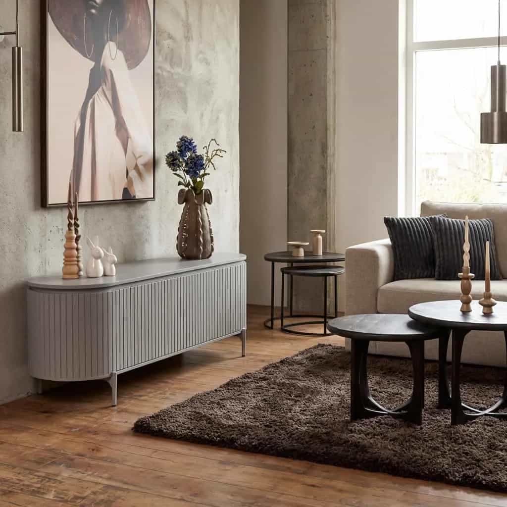 Tv meubel Solana | 165 cm | Taupe