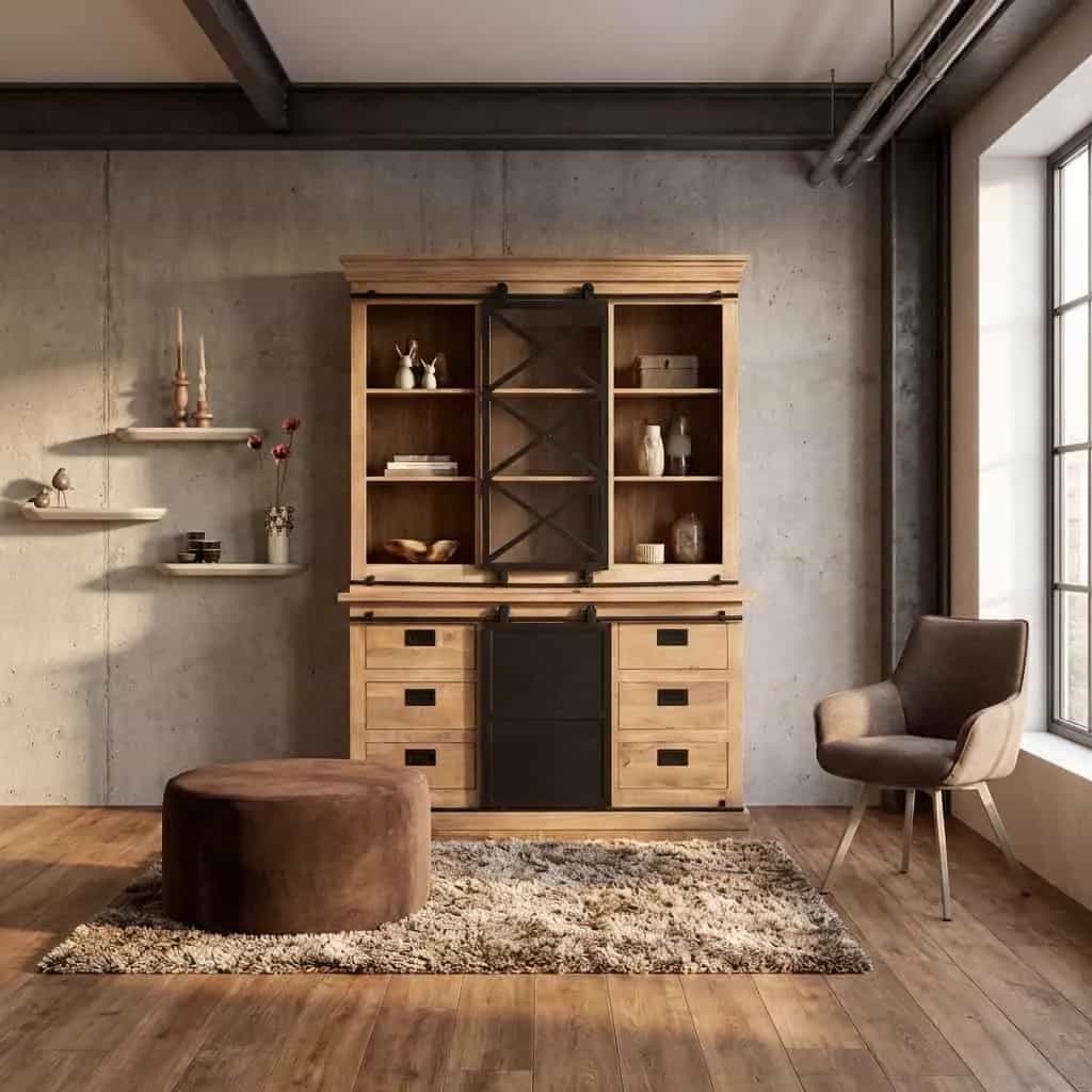 Vitrinekast Fresno | 160 cm