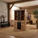 Vitrinekast Noa Naturel Mangohout 160 cm - Starfurn