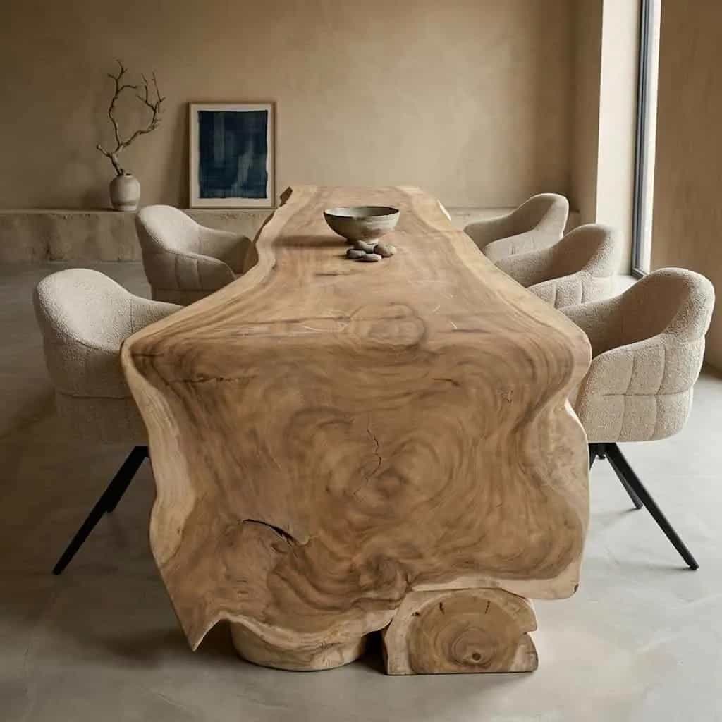 Waterval Boomstamtafel suar 290 cm