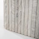 Salontafel Dorique Bruin Marmer & Mango hout - By-Boo