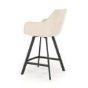 Barkruk Bliss met armleuning - beige - By-Boo