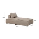Outdoor dagbed Jondal taupe - Richmond Interiors