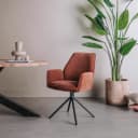 Amaro Armstoel - fabric Nature 500 Pearl copper (draaibaar) - Tower Living