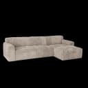 Austin 2 5-AL + Chaise R - Haga 30 beige - Tower Living
