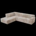 Austin 2 5-AR + Ottoman L - Haga 30 beige - Tower Living
