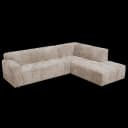 Austin 2 5-AL + Ottoman R - Haga 30 beige - Tower Living