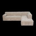 Austin 2 5-AL + Ottoman R - Haga 30 beige - Tower Living