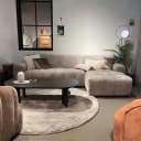 Austin 2 5-AR + Chaise L - Haga 39 cappuccino - Tower Living