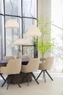Stoel Bliss with armrest - taupe - By-Boo