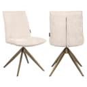 Eetkamerstoel Dakota niagara beige swivel - Richmond Interiors