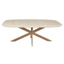 Deens ovale eettafel Madison Zand Mangohout 160 cm - Starfurn