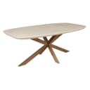 Deens ovale eettafel Madison Zand Mangohout 160 cm - Starfurn