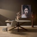 Deens ovale eettafel Madison Zand Mangohout 160 cm - Starfurn
