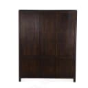 Vakkenkast XL Dallas Bruin Mangohout 160 cm - Starfurn