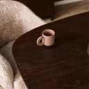 Deens ovale eettafel Madison Bruin Poot Zand Mangohout 160 cm - Starfurn