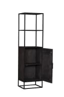 Boekenkast New York Zwart Mangohout 55 cm - Starfurn