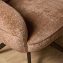 Draaibare eetkamerstoel Bella Cinnamon Poot Brons - Starfurn