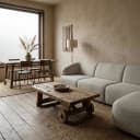 Salontafel Cart | Oud Hout met Wielen | 130x80 cm - Sventerior