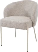 Adele - eetkamerstoel - beige poten - Puente - Stone 09 - My Sons