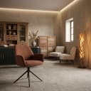 Amaro Armstoel - fabric Nature 500 Pearl copper (draaibaar) - Tower Living
