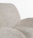 Charles armstoel - draaipoot 360 - Milan - Nature 120 - My Sons