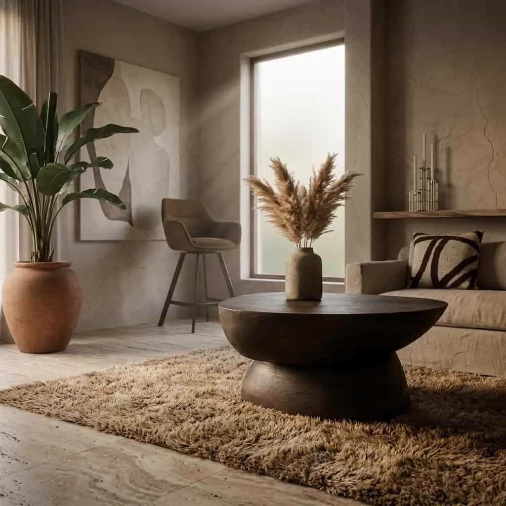 Salontafel Cobble Bruin