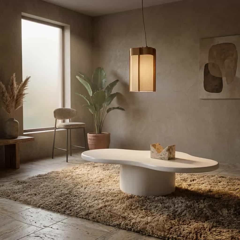 Salontafel Seki Wit