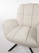 Elvis draaifauteuil 360 - Monet - Pearl 0855 - My Sons