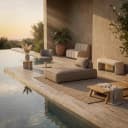 Outdoor dagbed Jondal taupe - Richmond Interiors