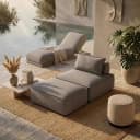 Loungestoel Jondal taupe - Richmond Interiors