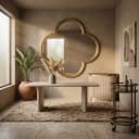 Spiegel Lowen brushed gold - Richmond Interiors