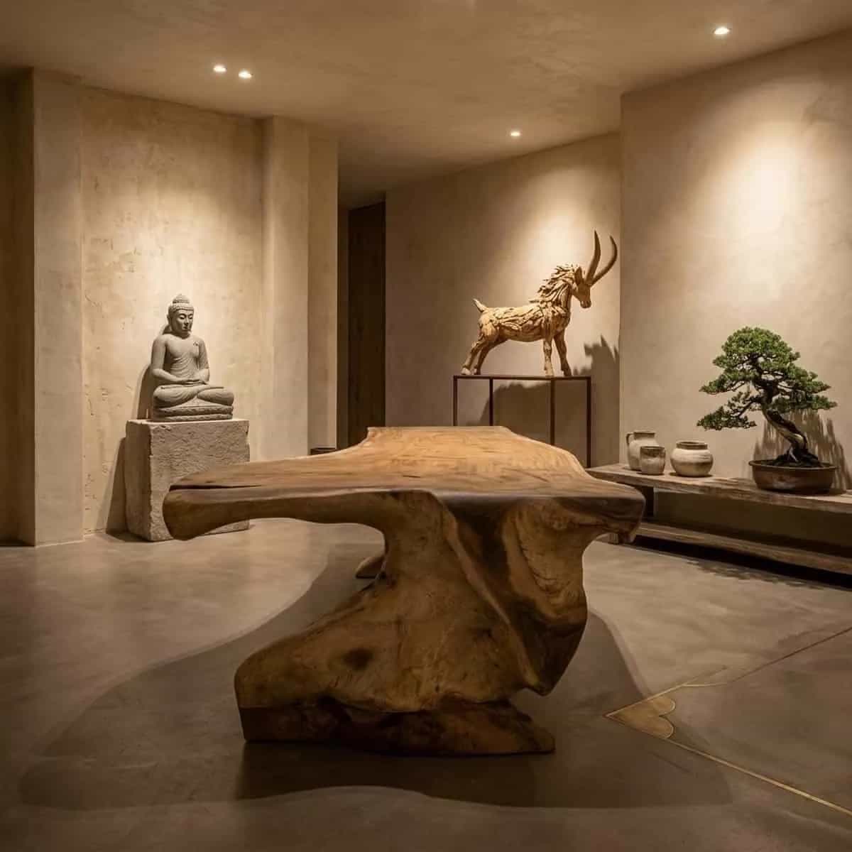 Waterval boomstamtafel 300cm | 140 naar 90 cm