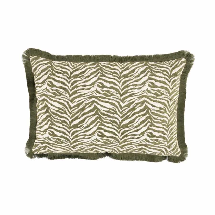 Kussen Tigra 40x60 cm - groen