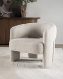 Fauteuil Hamilton - beige Asti - Eleonora