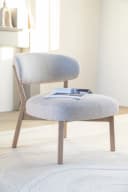 Fauteuil Mikky naturel - beige Moon - Eleonora