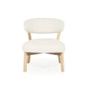Fauteuil Mikky naturel - beige Moon - Eleonora