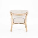 Fauteuil Mikky naturel - beige Moon - Eleonora