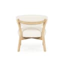 Fauteuil Mikky naturel - beige Moon - Eleonora