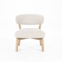 Fauteuil Mikky naturel - beige Moon - Eleonora