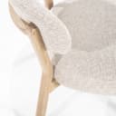 Fauteuil Mikky naturel - beige Moon - Eleonora