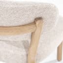 Fauteuil Mikky naturel - beige Moon - Eleonora
