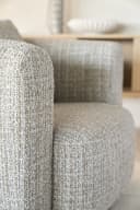 Fauteuil Jordan Taupe Asti - Eleonora