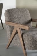 Fauteuil Francis - taupe Flou - Eleonora