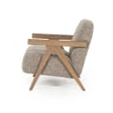 Fauteuil Francis - taupe Flou - Eleonora