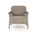 Fauteuil Francis - taupe Flou - Eleonora